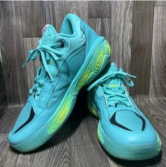 New Balance Fresh Foam BB v2 Cyber Jade Men's Basketball Shoes Size 8 - Picture 2 of 4